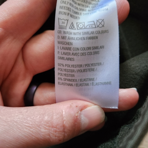 NWOT D&Co Active Pants With Pockets Straight Leg - Picture 4 of 5